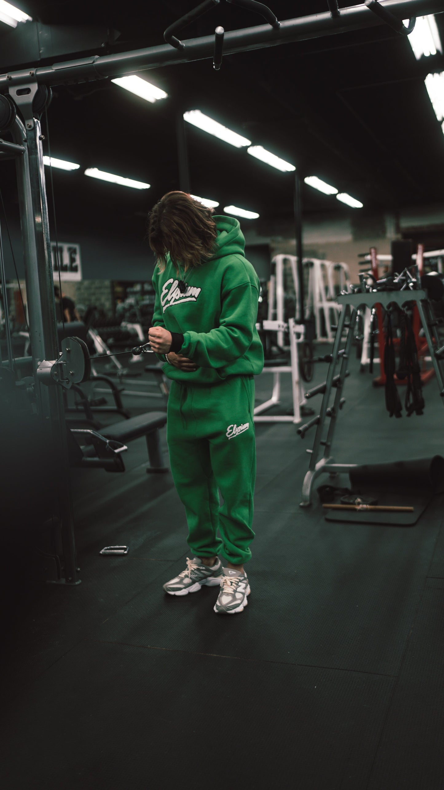 Joggers Charm Green Chenille patch