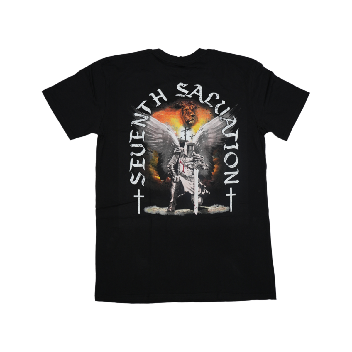 Knight of Salvation Black T-Shirt
