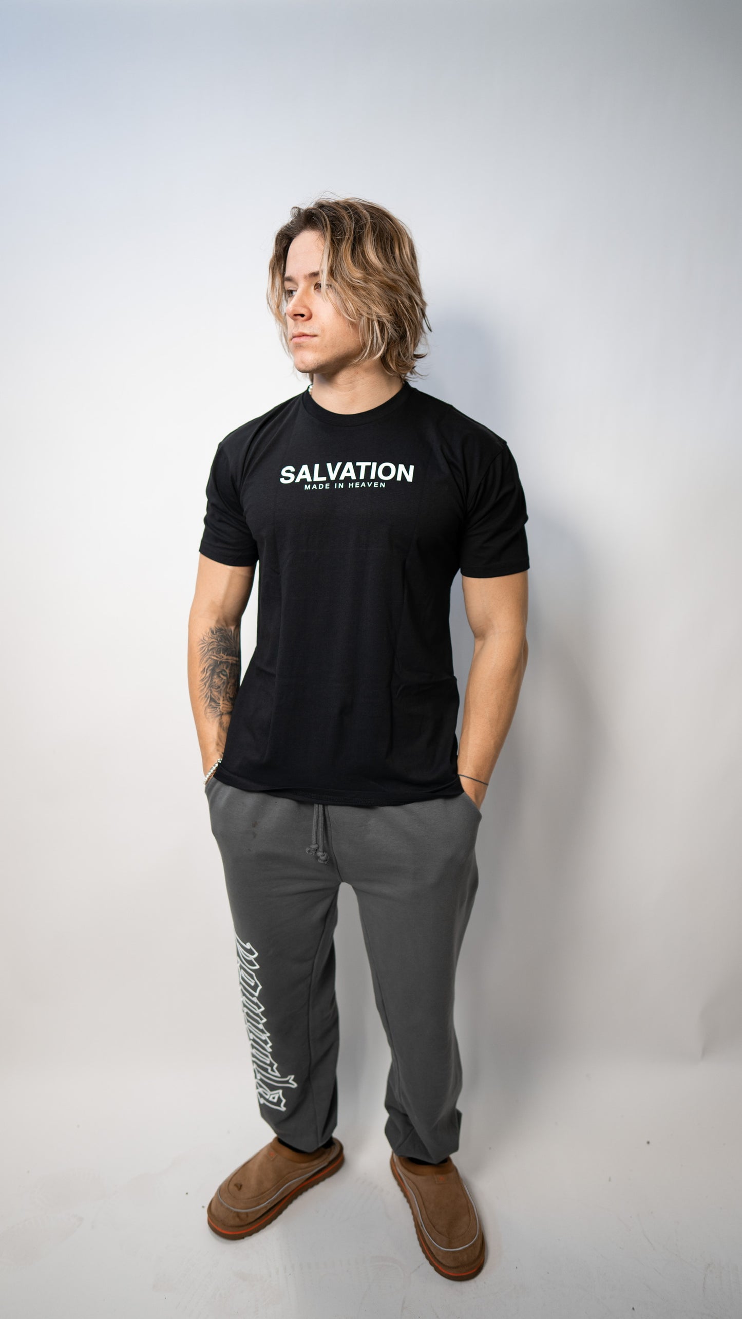 Knight of Salvation Black T-Shirt