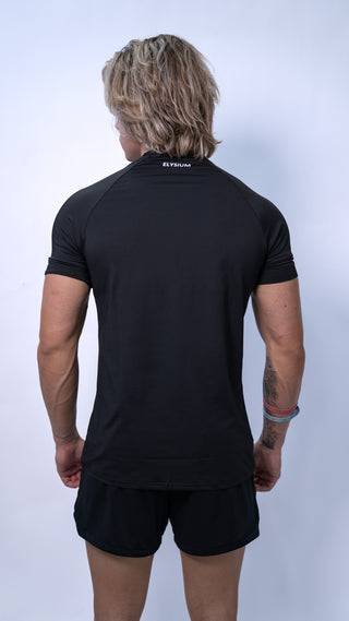 Active Black Compression T-Shirt