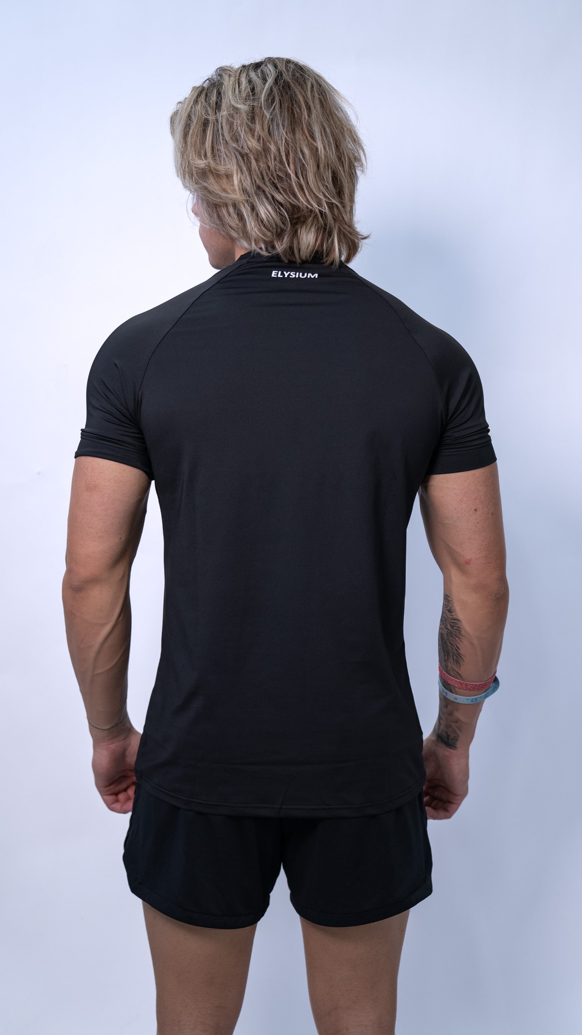Active Black Compression T-Shirt – Elysium