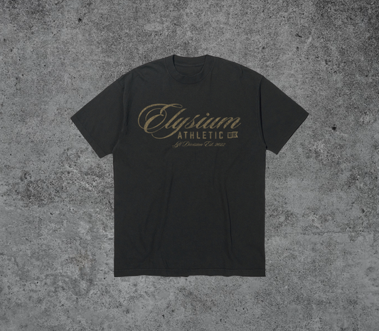 Lift Division White 7oz Garment Dye Tee