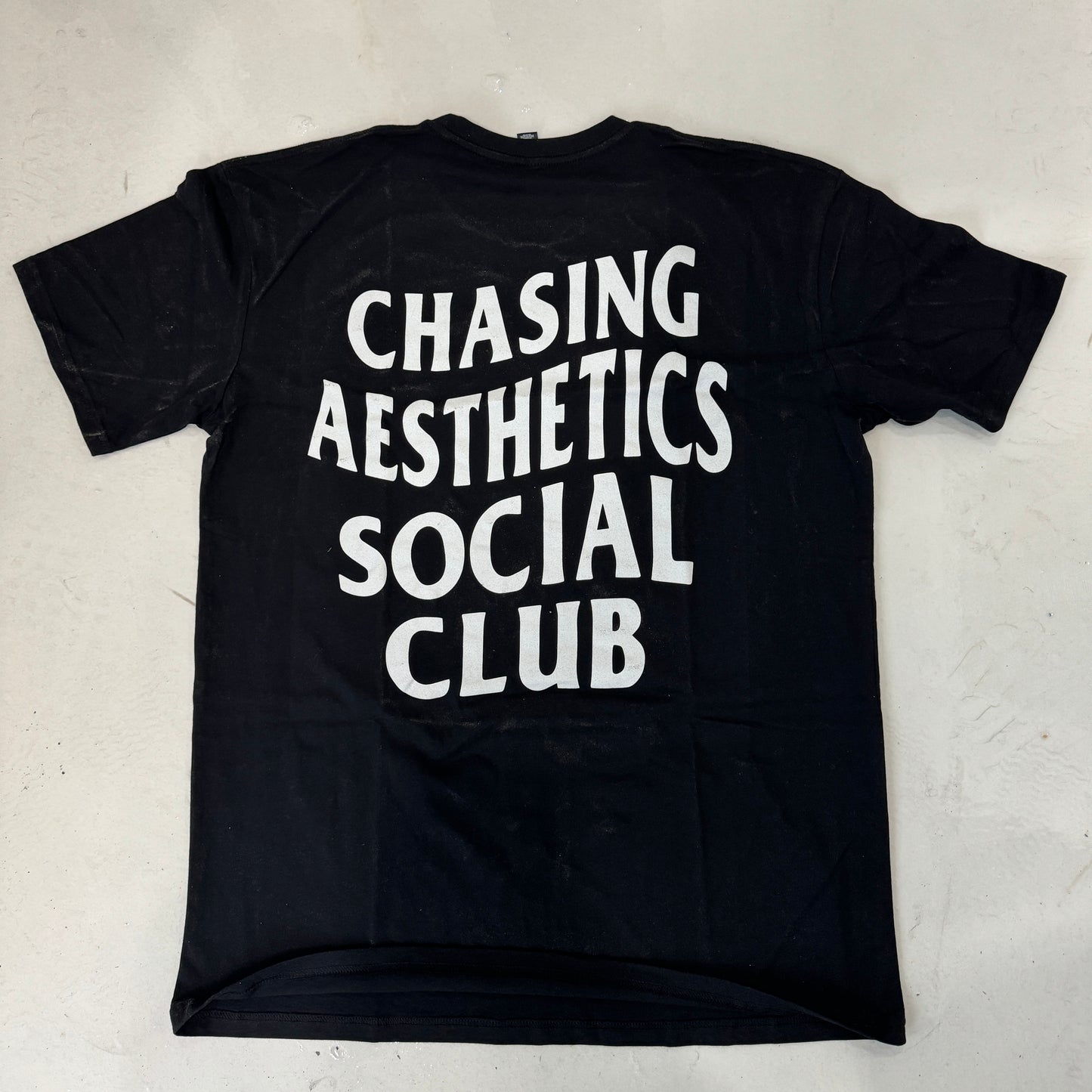 Chasing Aesthetic Black T-Shirt